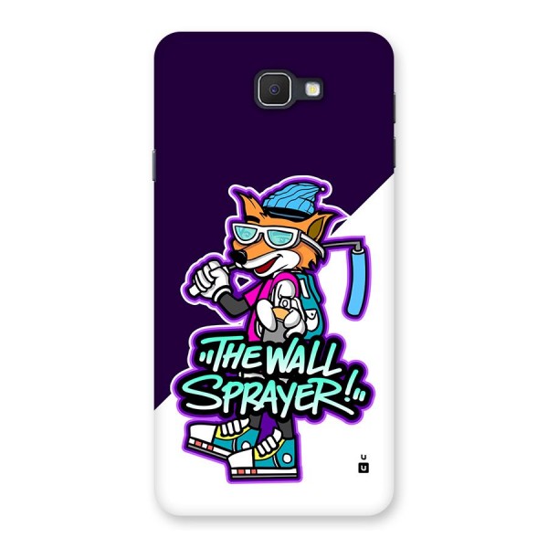 The Wall Sprayer Back Case for Galaxy J7 Prime