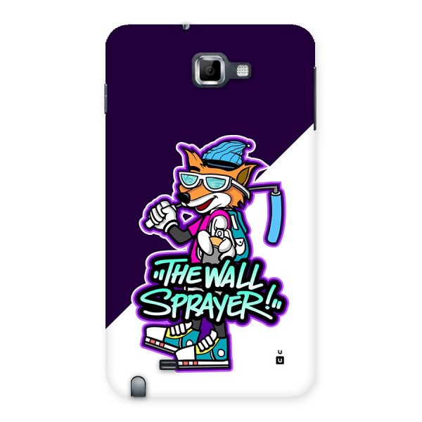 The Wall Sprayer Back Case for Galaxy Note