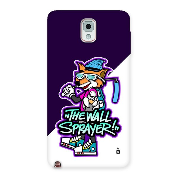 The Wall Sprayer Back Case for Galaxy Note 3