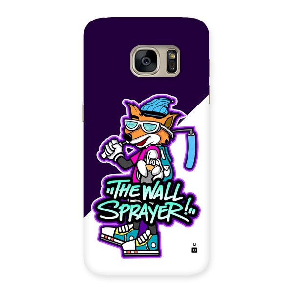 The Wall Sprayer Back Case for Galaxy S7