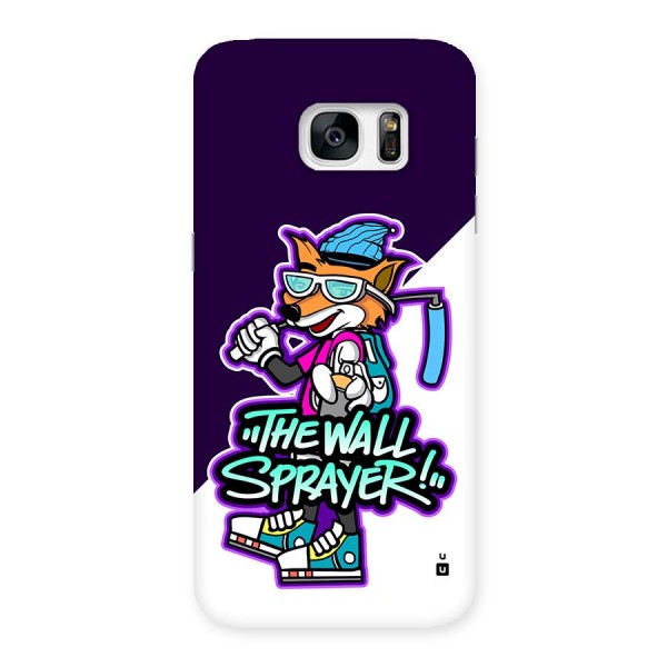 The Wall Sprayer Back Case for Galaxy S7 Edge