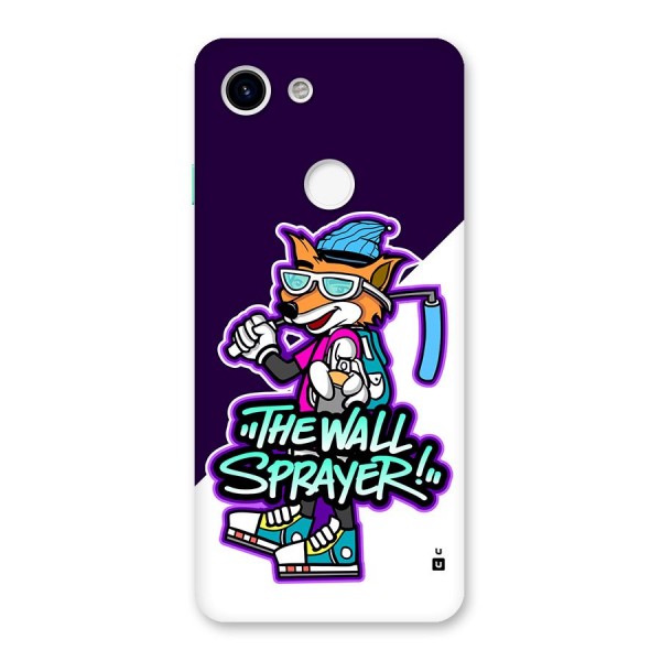 The Wall Sprayer Back Case for Google Pixel 3