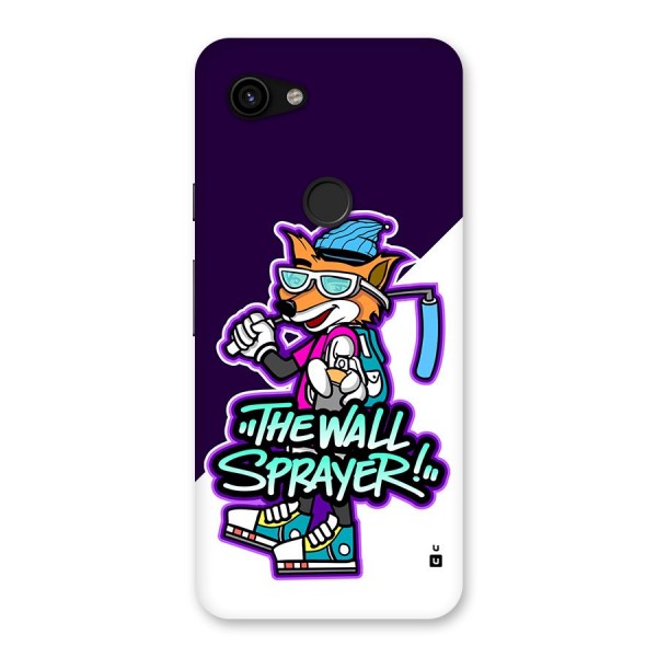 The Wall Sprayer Back Case for Google Pixel 3a