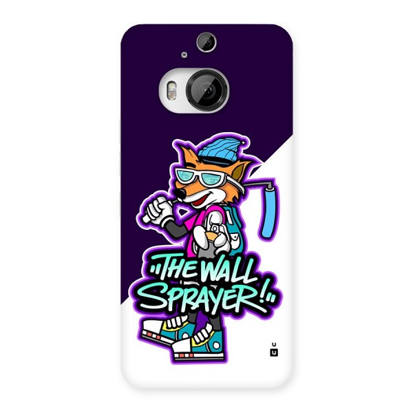 The Wall Sprayer Back Case for HTC One M9 Plus