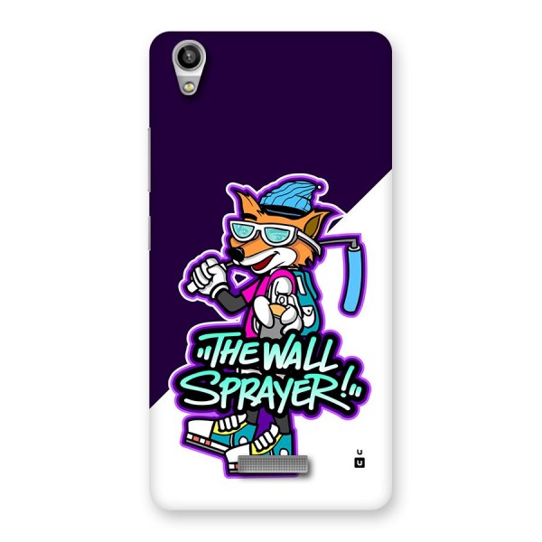 The Wall Sprayer Back Case for Lava Pixel V1