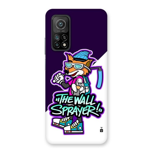 The Wall Sprayer Back Case for Mi 10T 5G