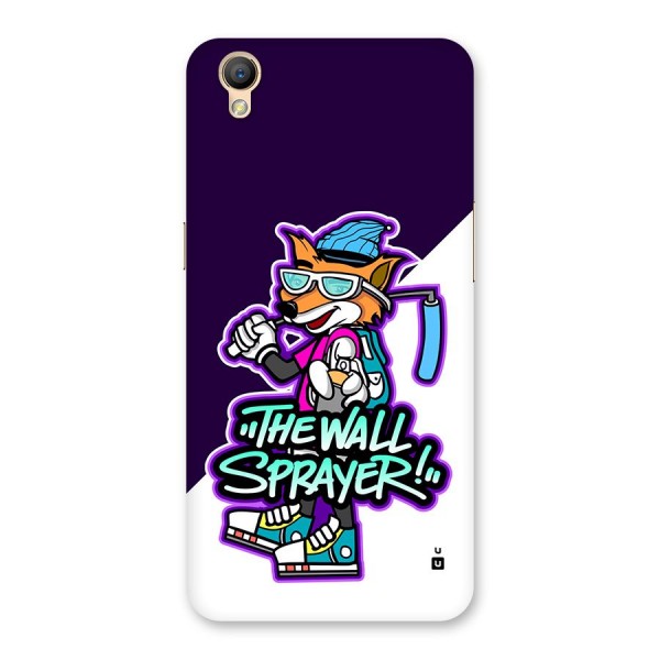 The Wall Sprayer Back Case for Oppo A37