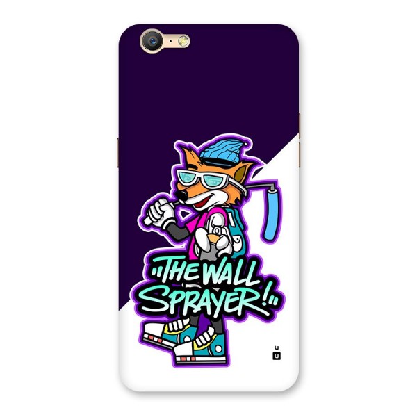 The Wall Sprayer Back Case for Oppo A39