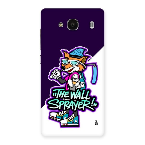 The Wall Sprayer Back Case for Redmi 2 Prime