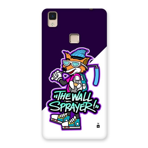 The Wall Sprayer Back Case for V3 Max