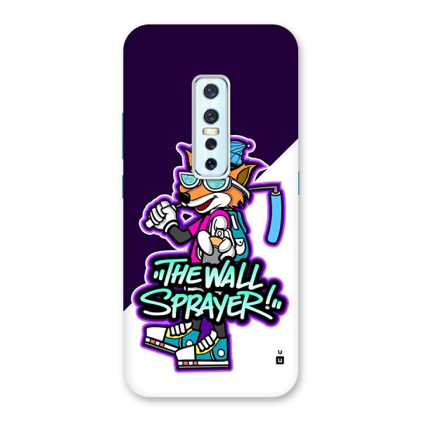 The Wall Sprayer Back Case for Vivo V17 Pro