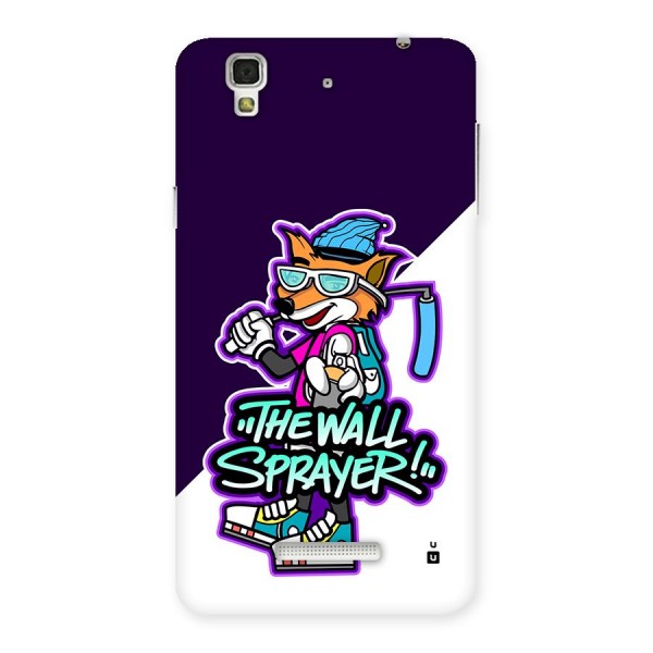 The Wall Sprayer Back Case for YU Yureka Plus