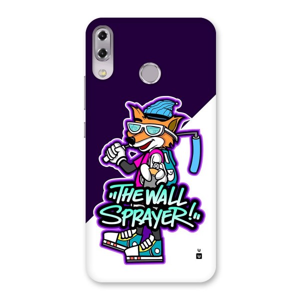 The Wall Sprayer Back Case for Zenfone 5Z