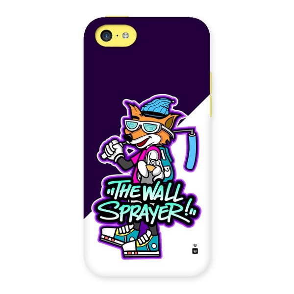 The Wall Sprayer Back Case for iPhone 5C