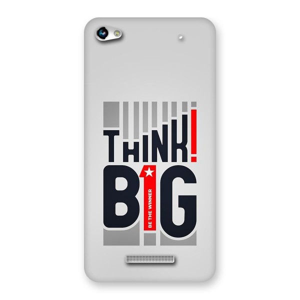 Think Big Back Case for Canvas Hue 2 A316