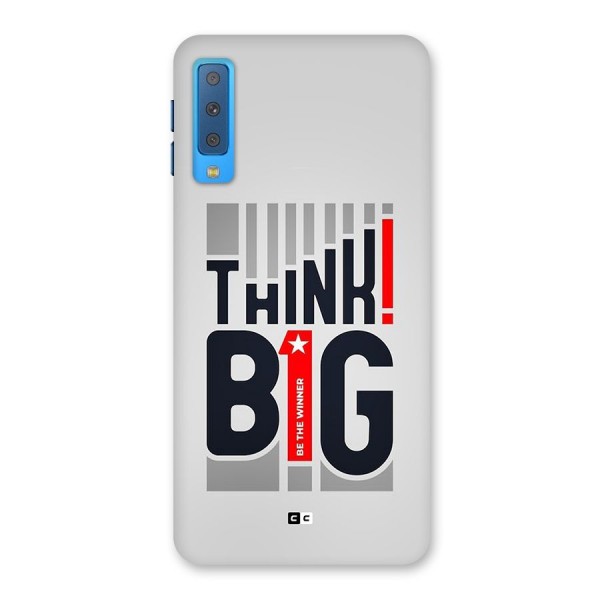 Think Big Back Case for Galaxy A7 (2018)