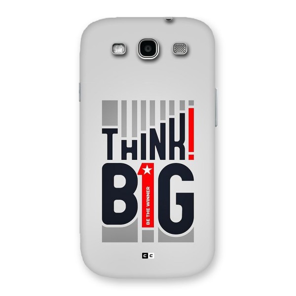 Think Big Back Case for Galaxy S3 Neo