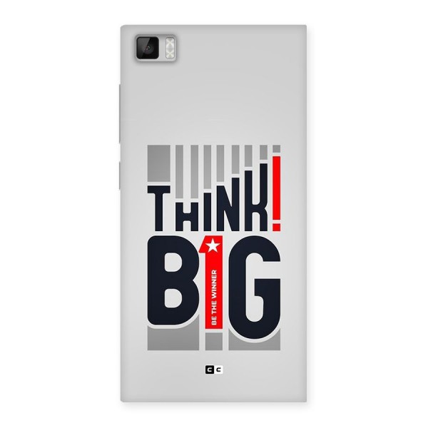 Think Big Back Case for Mi3