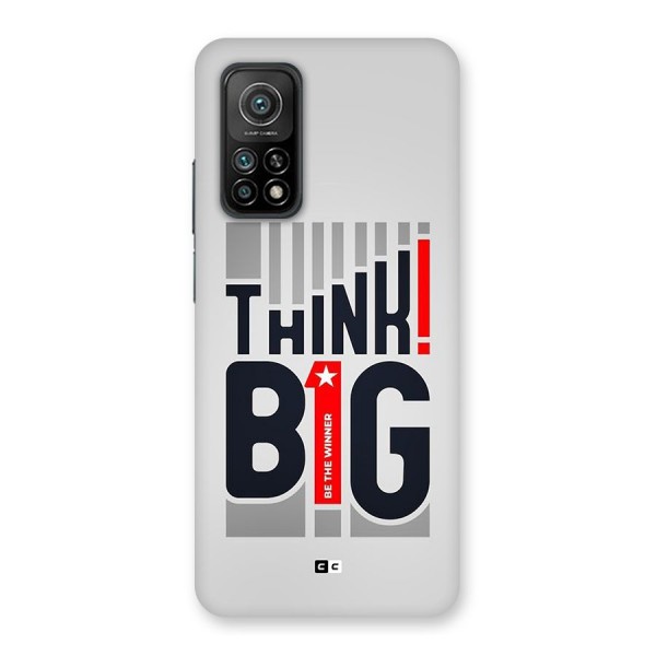 Think Big Back Case for Mi 10T 5G
