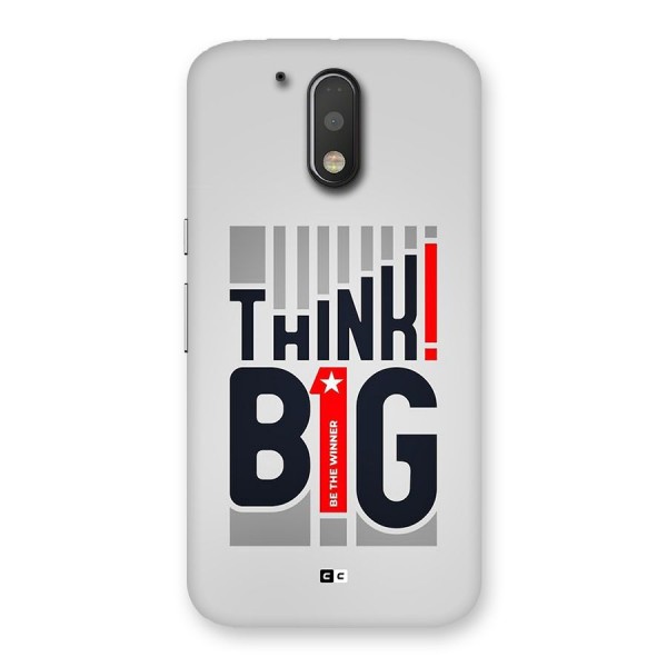 Think Big Back Case for Moto G4