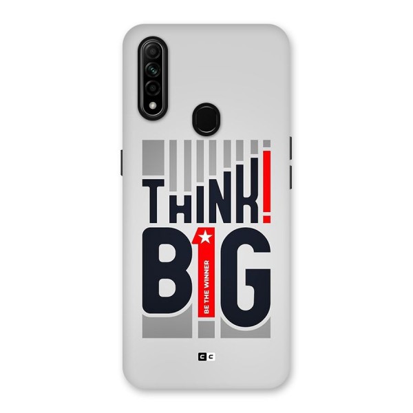 Think Big Back Case for Oppo A31