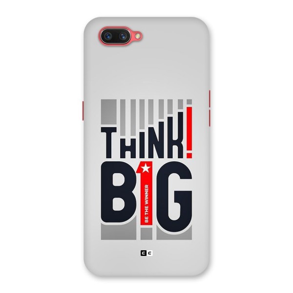 Think Big Back Case for Oppo A3s