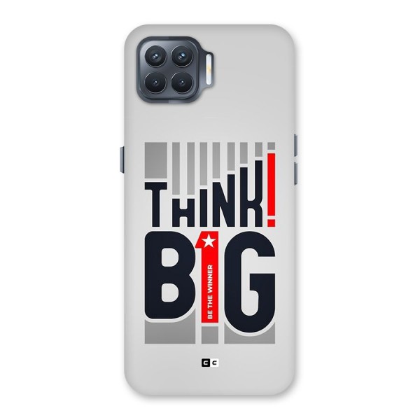 Think Big Back Case for Oppo F17 Pro