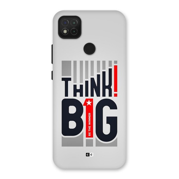 Think Big Back Case for Redmi 9C