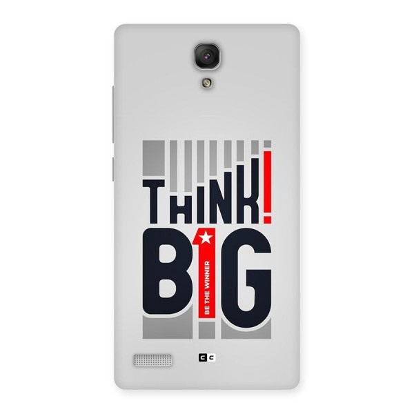 Think Big Back Case for Redmi Note