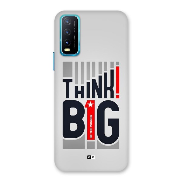 Think Big Back Case for Vivo Y12s