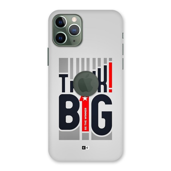 Think Big Back Case for iPhone 11 Pro Logo Cut