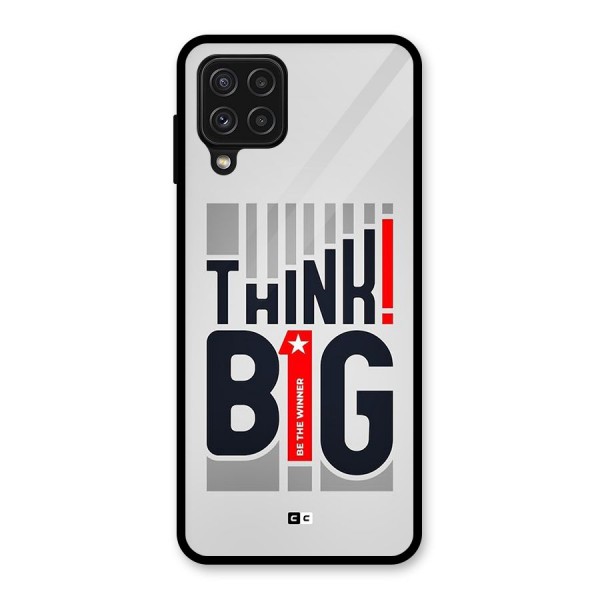 Think Big Glass Back Case for Galaxy A22 4G