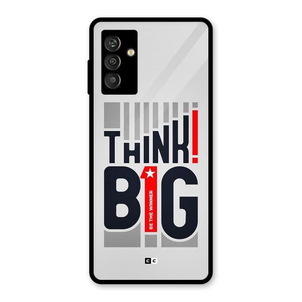 Think Big Glass Back Case for Galaxy M13