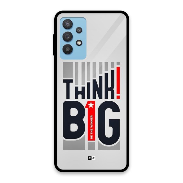 Think Big Glass Back Case for Galaxy M32 5G