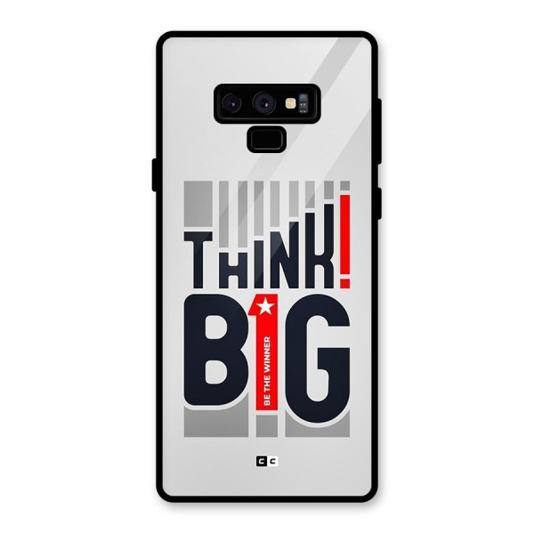 Think Big Glass Back Case for Galaxy Note 9