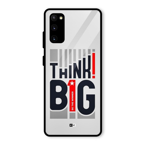 Think Big Glass Back Case for Galaxy S20 FE 5G