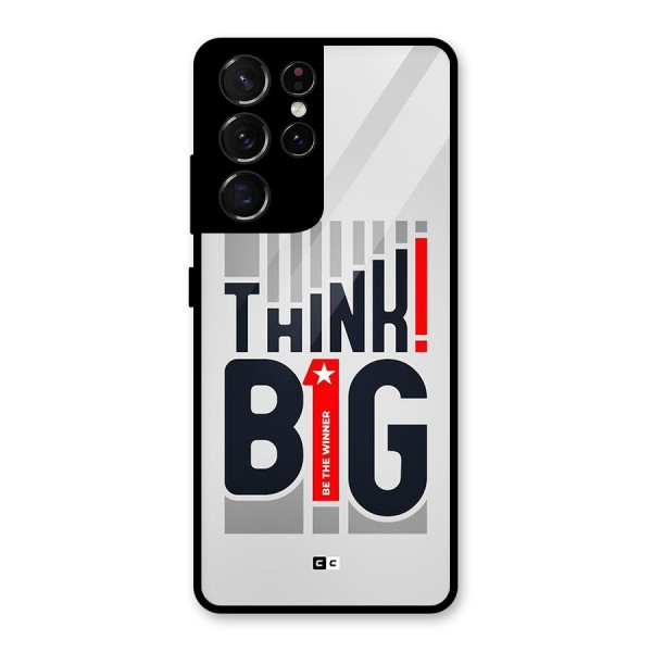 Think Big Glass Back Case for Galaxy S21 Ultra 5G