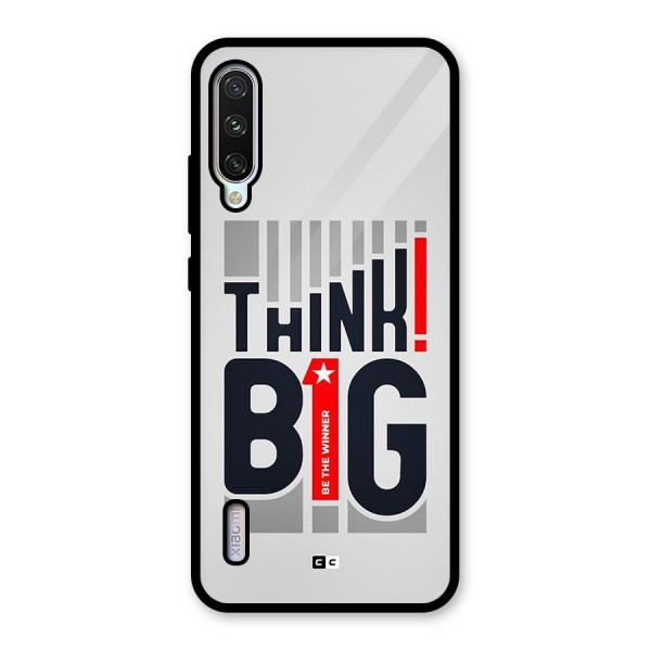 Think Big Glass Back Case for Mi A3