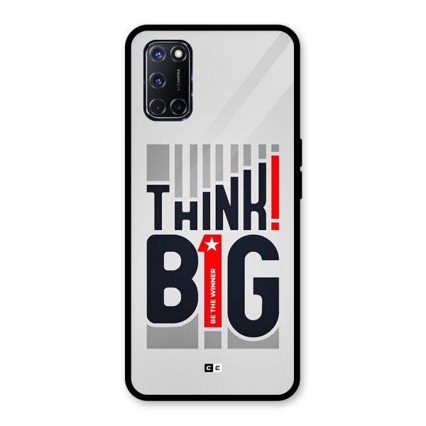 Think Big Glass Back Case for Oppo A52