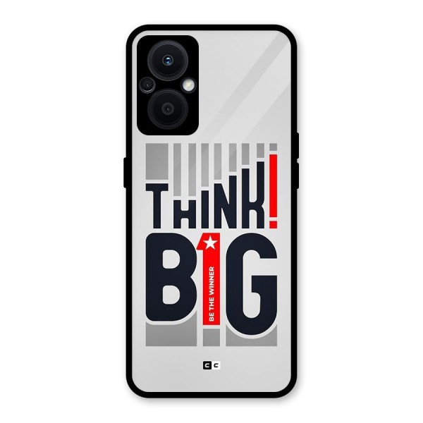 Think Big Glass Back Case for Oppo F21s Pro 5G