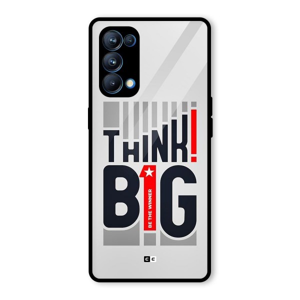 Think Big Glass Back Case for Oppo Reno5 Pro 5G