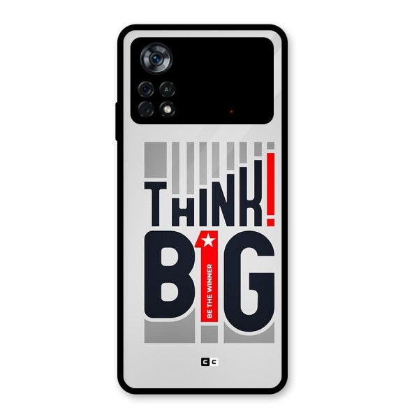 Think Big Glass Back Case for Poco X4 Pro 5G