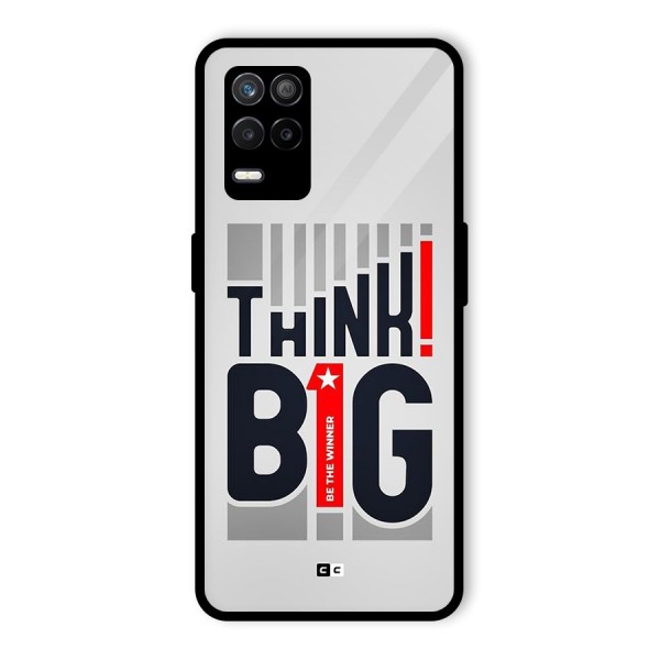 Think Big Glass Back Case for Realme 8s 5G