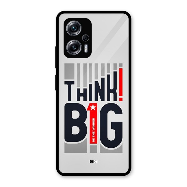 Think Big Glass Back Case for Redmi K50i