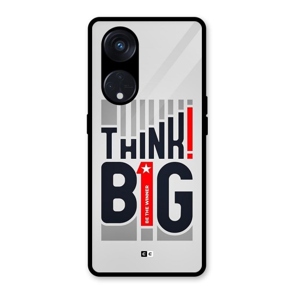 Think Big Glass Back Case for Reno8 T 5G