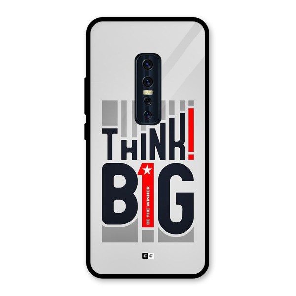 Think Big Glass Back Case for Vivo V17 Pro