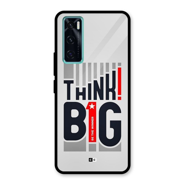 Think Big Glass Back Case for Vivo V20 SE