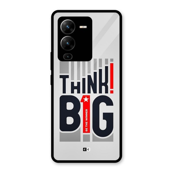 Think Big Glass Back Case for Vivo V25 Pro