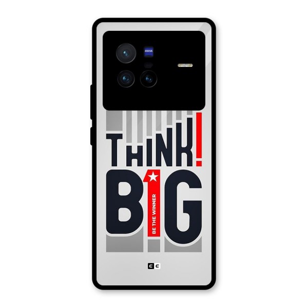 Think Big Glass Back Case for Vivo X80