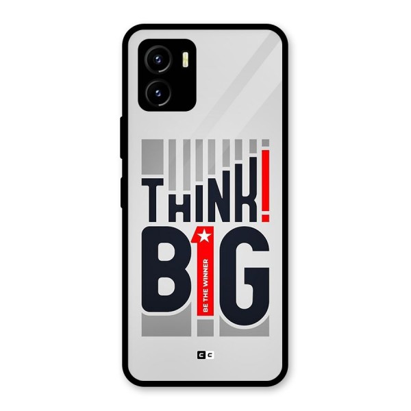 Think Big Glass Back Case for Vivo Y15s